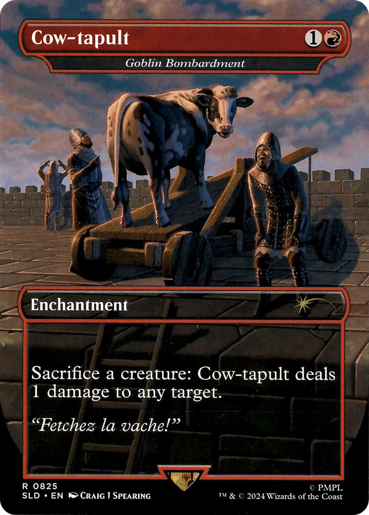 Cow-tapult - Goblin Bombardment [Secret Lair Drop Series] | Exor Games Dartmouth