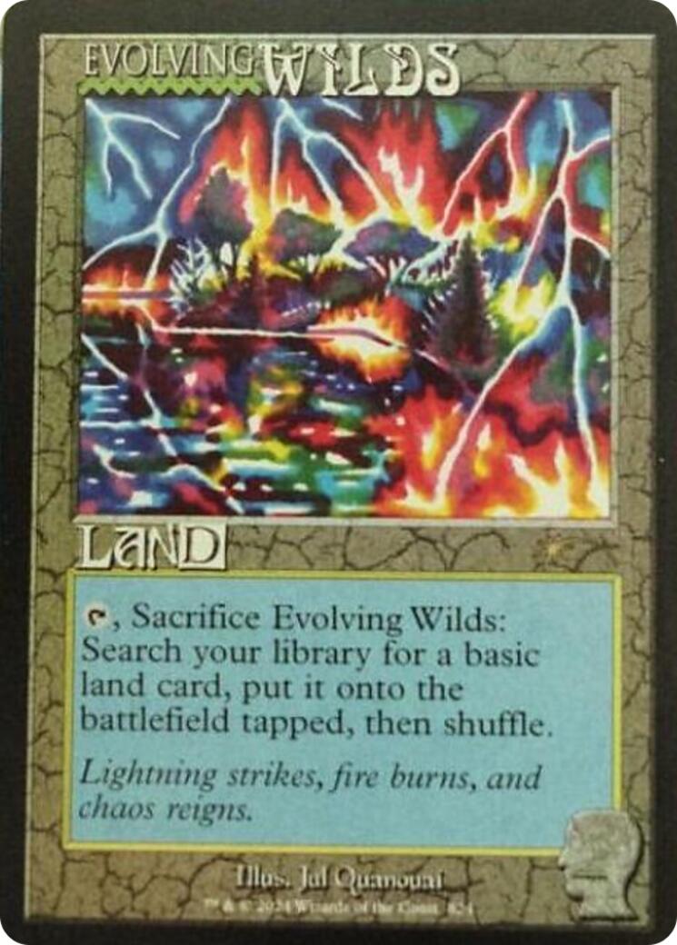 Evolving Wilds (Rainbow Foil) [Secret Lair Drop Series] | Exor Games Dartmouth
