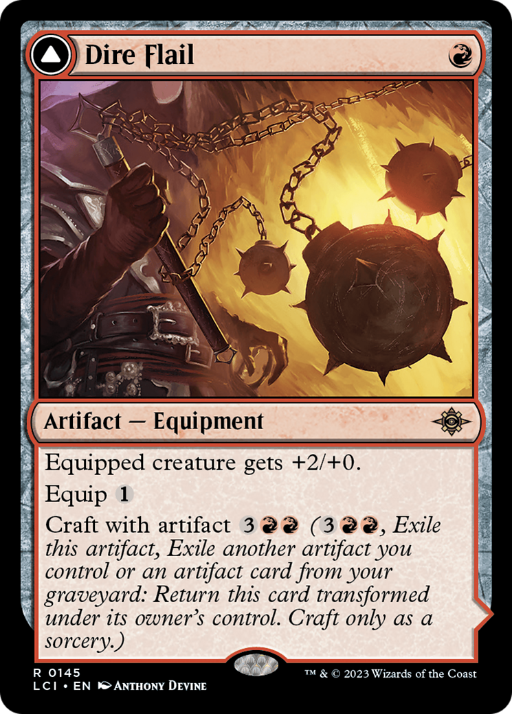 Dire Flail [The Lost Caverns of Ixalan] | Exor Games Dartmouth