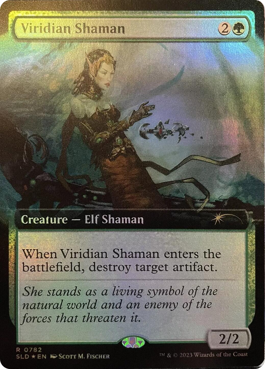 Viridian Shaman (Extended Art) [Secret Lair Drop Series] | Exor Games Dartmouth