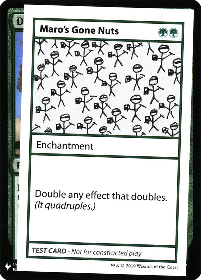Maro's Gone Nuts [Mystery Booster Playtest Cards] | Exor Games Dartmouth
