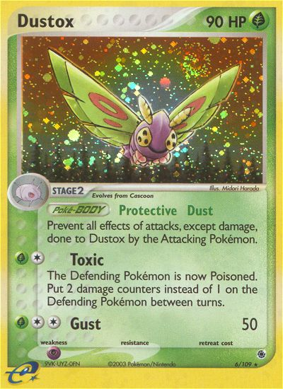 Dustox (6/109) [EX: Ruby & Sapphire] | Exor Games Dartmouth