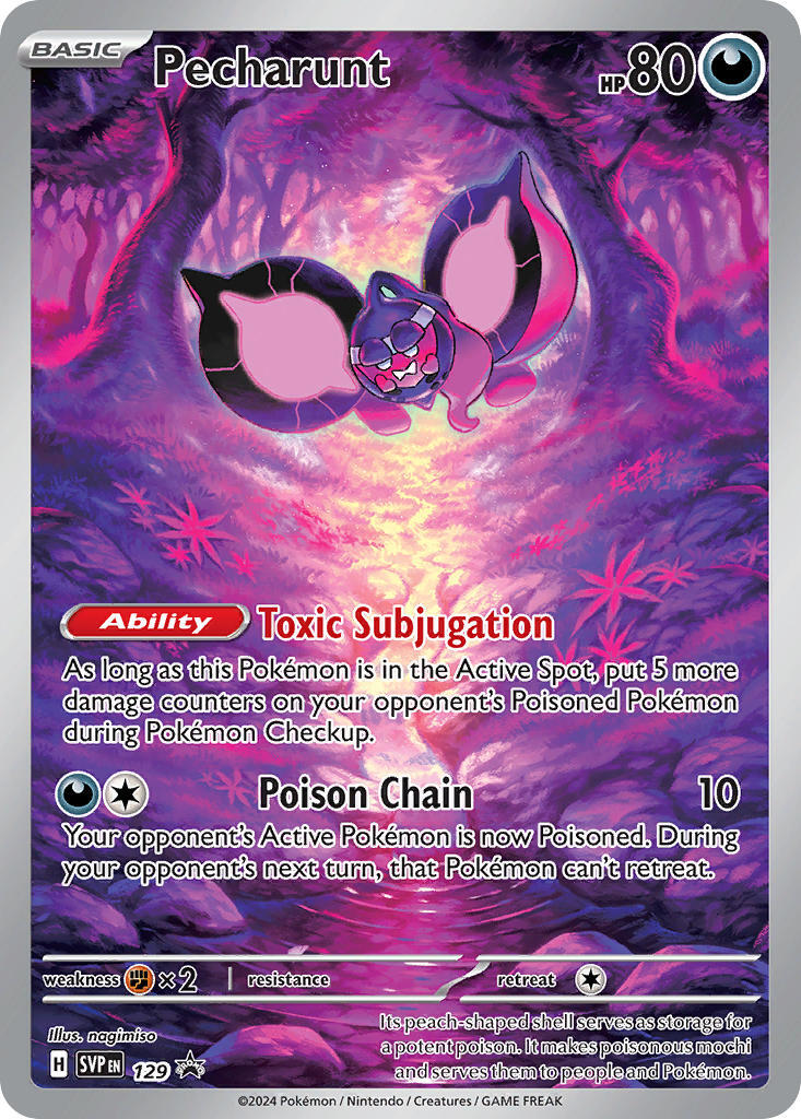 Pecharunt (129) [Scarlet & Violet: Black Star Promos] | Exor Games Dartmouth