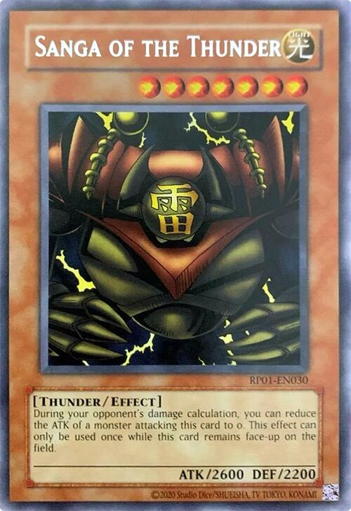 Sanga of the Thunder [RP01-EN030] Rare | Exor Games Dartmouth