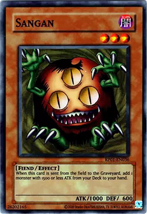 Sangan [RP01-EN036] Super Rare | Exor Games Dartmouth