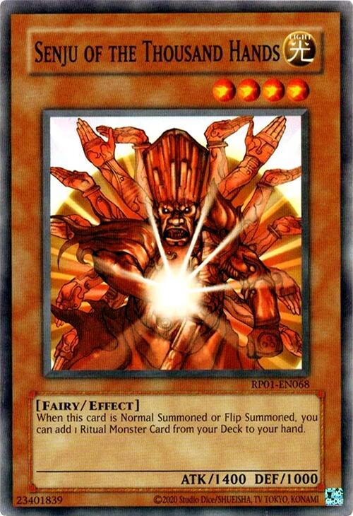 Senju of the Thousand Hands [RP01-EN068] Common | Exor Games Dartmouth
