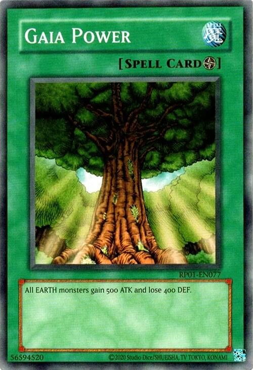 Gaia Power [RP01-EN077] Common | Exor Games Dartmouth