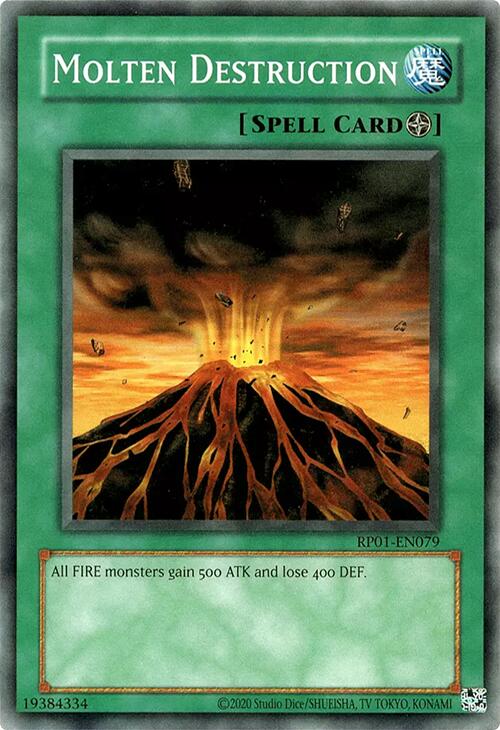 Molten Destruction [RP01-EN079] Common | Exor Games Dartmouth