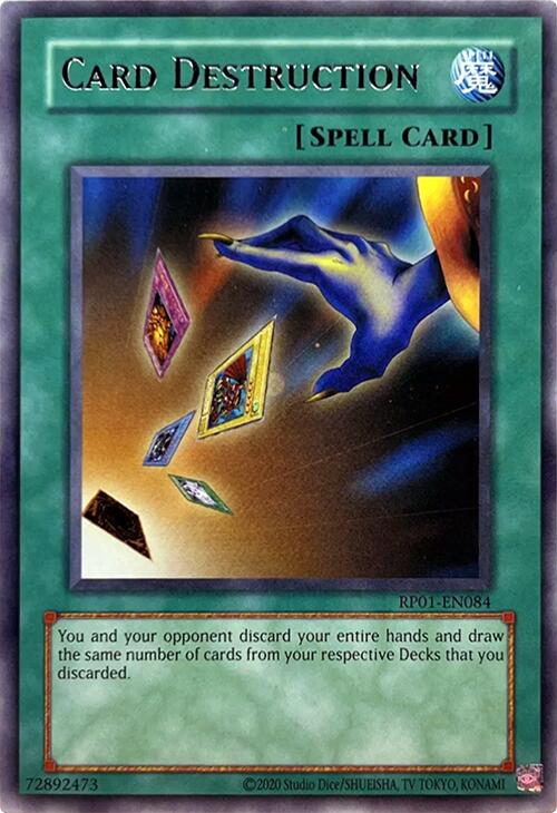 Card Destruction [RP01-EN084] Rare | Exor Games Dartmouth
