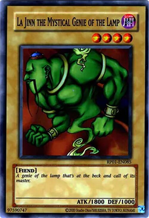 La Jinn the Mystical Genie of the Lamp [RP01-EN085] Super Rare | Exor Games Dartmouth