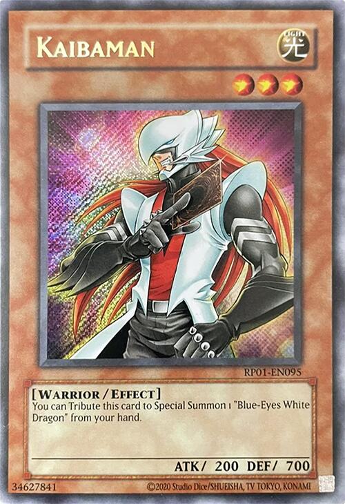 Kaibaman [RP01-EN095] Secret Rare | Exor Games Dartmouth