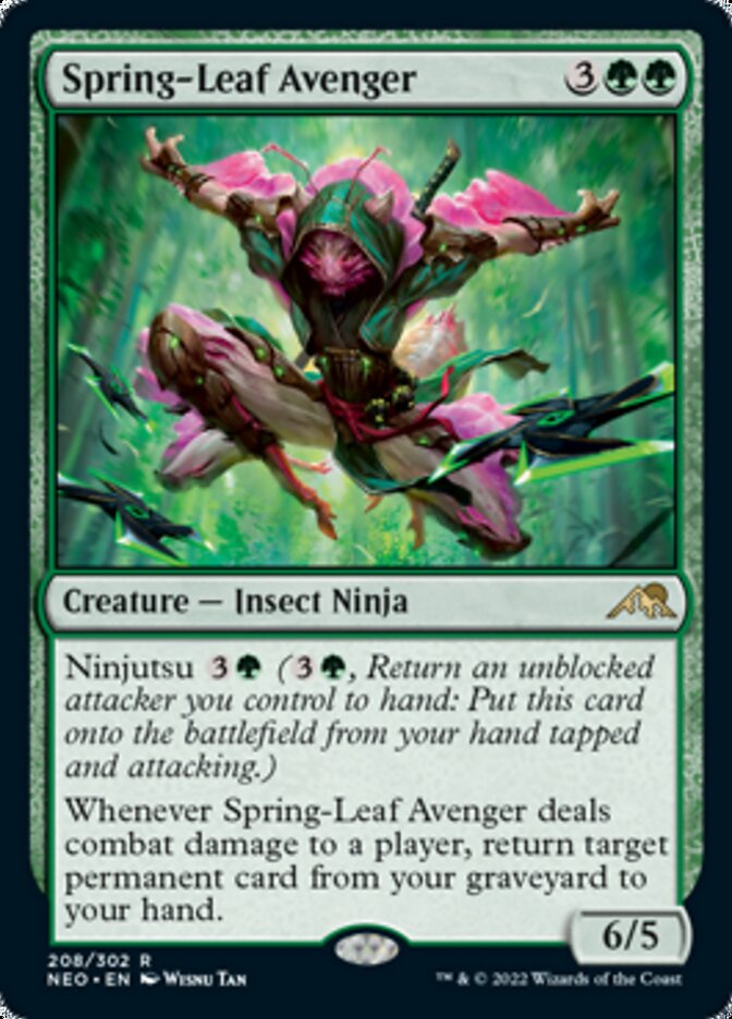 Spring-Leaf Avenger [Kamigawa: Neon Dynasty] | Exor Games Dartmouth