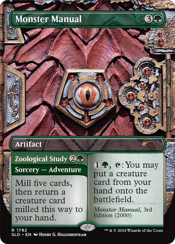 Monster Manual [Secret Lair Drop Series] | Exor Games Dartmouth