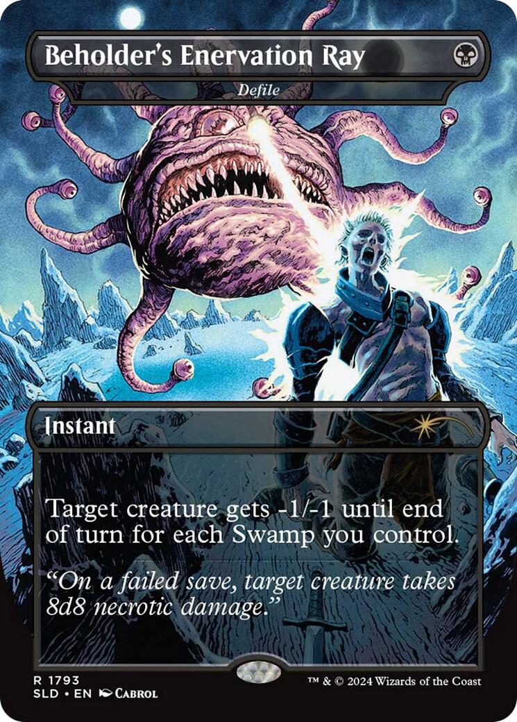 Beholder's Enervation Ray - Defile [Secret Lair Drop Series] | Exor Games Dartmouth
