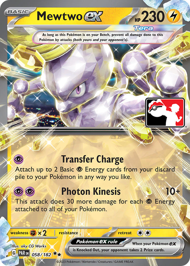 Mewtwo ex (058/182) [Prize Pack Series Five] | Exor Games Dartmouth