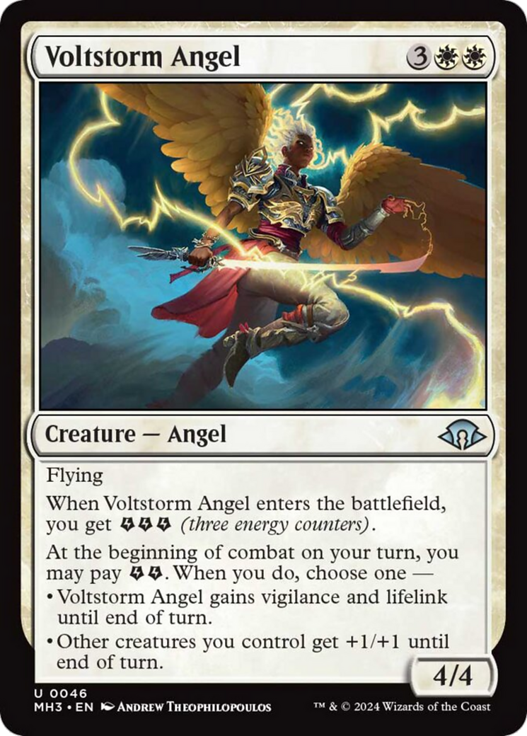 Voltstorm Angel [Modern Horizons 3] | Exor Games Dartmouth