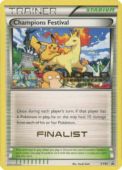 Champions Festival (XY91) (2015 Finalist) [XY: Black Star Promos] | Exor Games Dartmouth