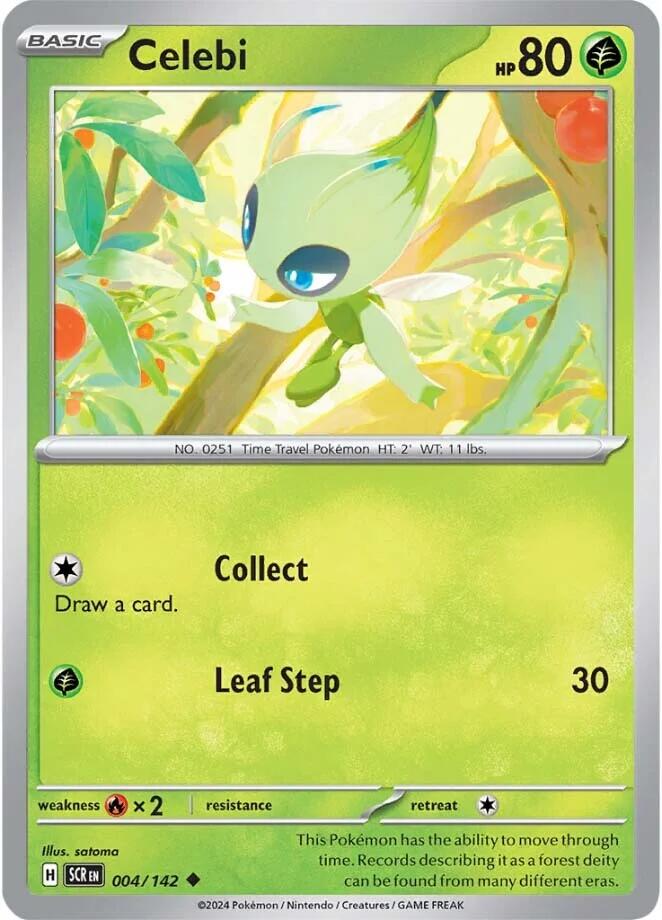 Celebi (004/142) [Scarlet & Violet: Stellar Crown] | Exor Games Dartmouth