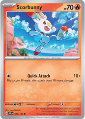 Scorbunny (026/142) [Scarlet & Violet: Stellar Crown] | Exor Games Dartmouth