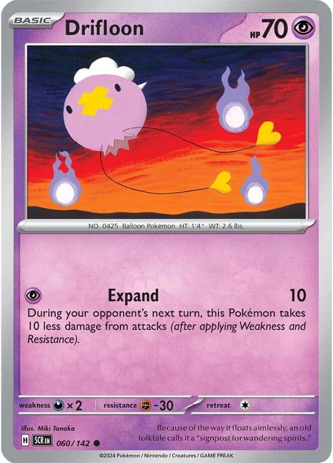 Drifloon (060/142) [Scarlet & Violet: Stellar Crown] | Exor Games Dartmouth