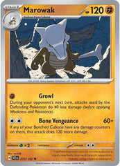 Marowak (073/142) [Scarlet & Violet: Stellar Crown] | Exor Games Dartmouth