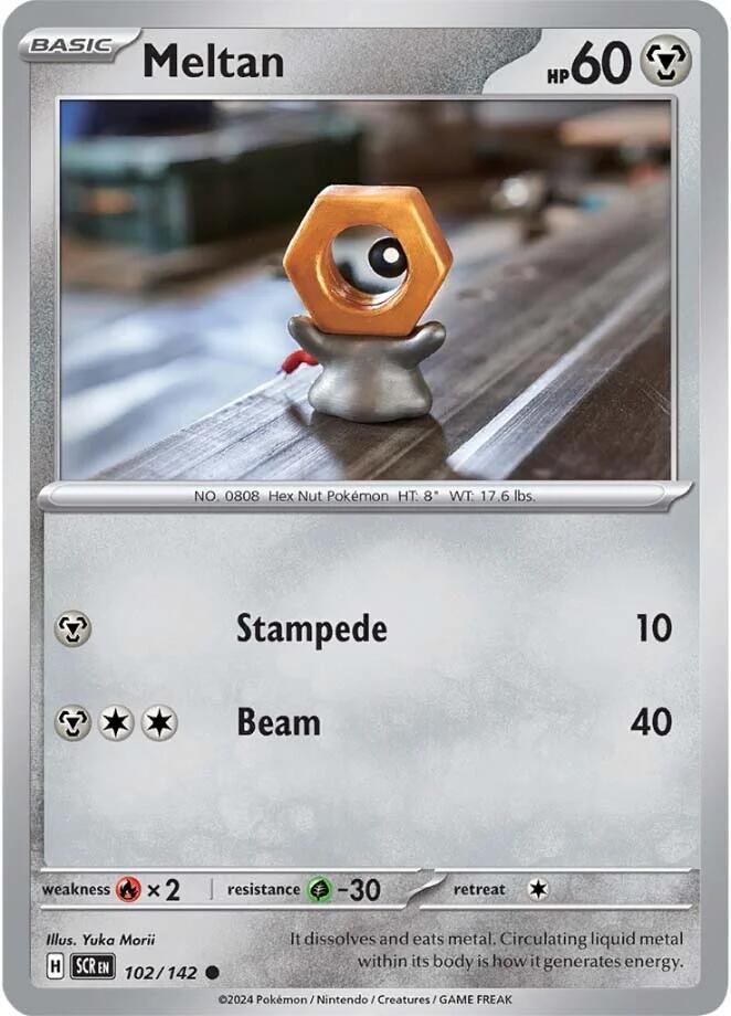 Meltan (102/142) [Scarlet & Violet: Stellar Crown] | Exor Games Dartmouth