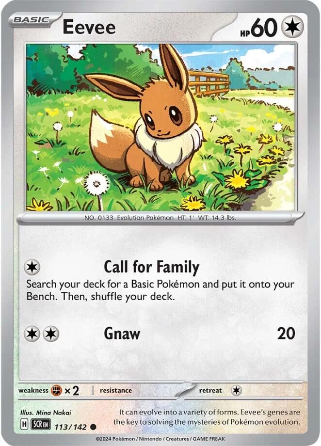 Eevee (113/142) [Scarlet & Violet: Stellar Crown] | Exor Games Dartmouth