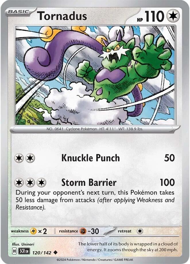 Tornadus (120/142) [Scarlet & Violet: Stellar Crown] | Exor Games Dartmouth