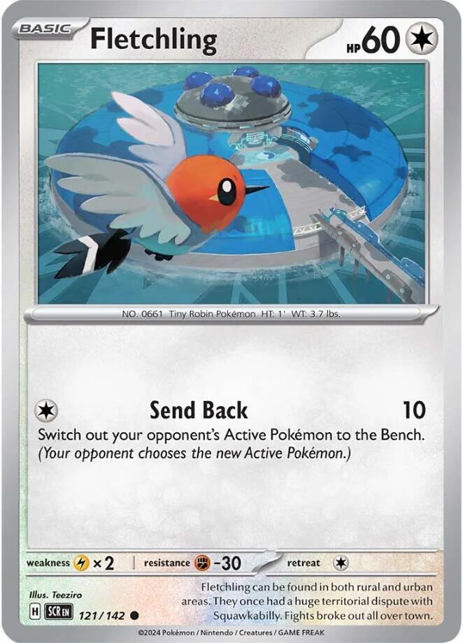 Fletchling (121/142) [Scarlet & Violet: Stellar Crown] | Exor Games Dartmouth