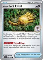 Antique Root Fossil (130/142) [Scarlet & Violet: Stellar Crown] | Exor Games Dartmouth