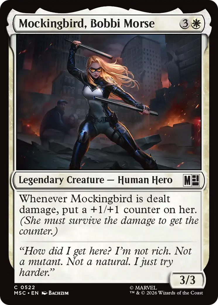 Mockingbird, Bobbi Morse (0522) [Marvel Super Heroes Commander] | Exor Games Dartmouth