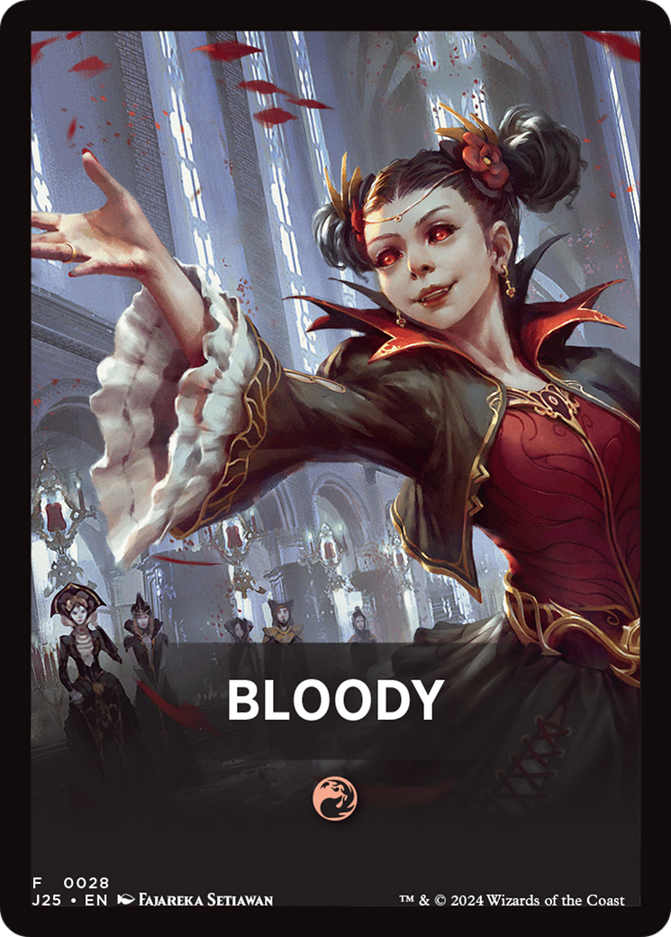 Bloody Theme Card [Foundations Jumpstart Front Cards] | Exor Games Dartmouth