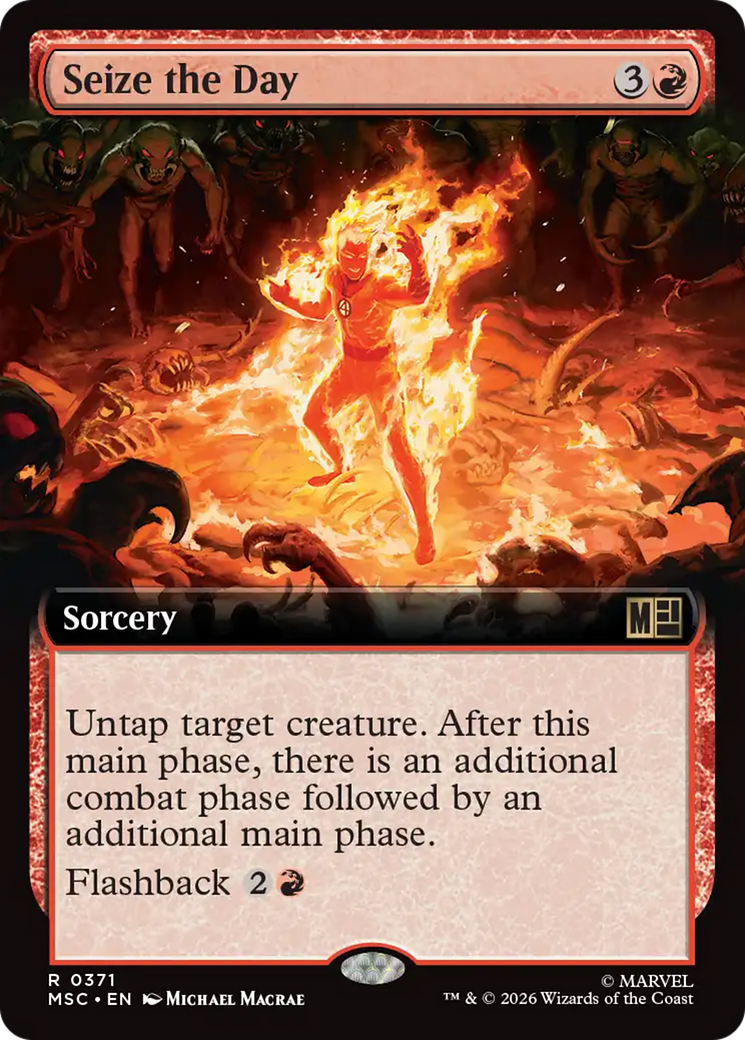 Seize the Day (Extended Art) [Marvel Super Heroes Commander] | Exor Games Dartmouth