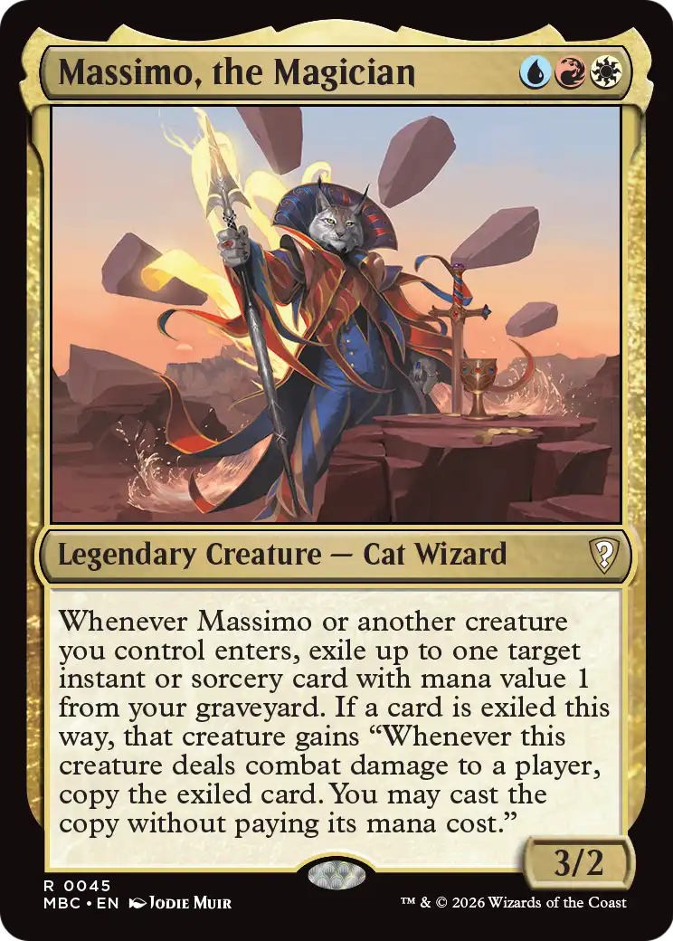 Massimo, the Magician [Mystery Booster: Commander Edition] | Exor Games Dartmouth