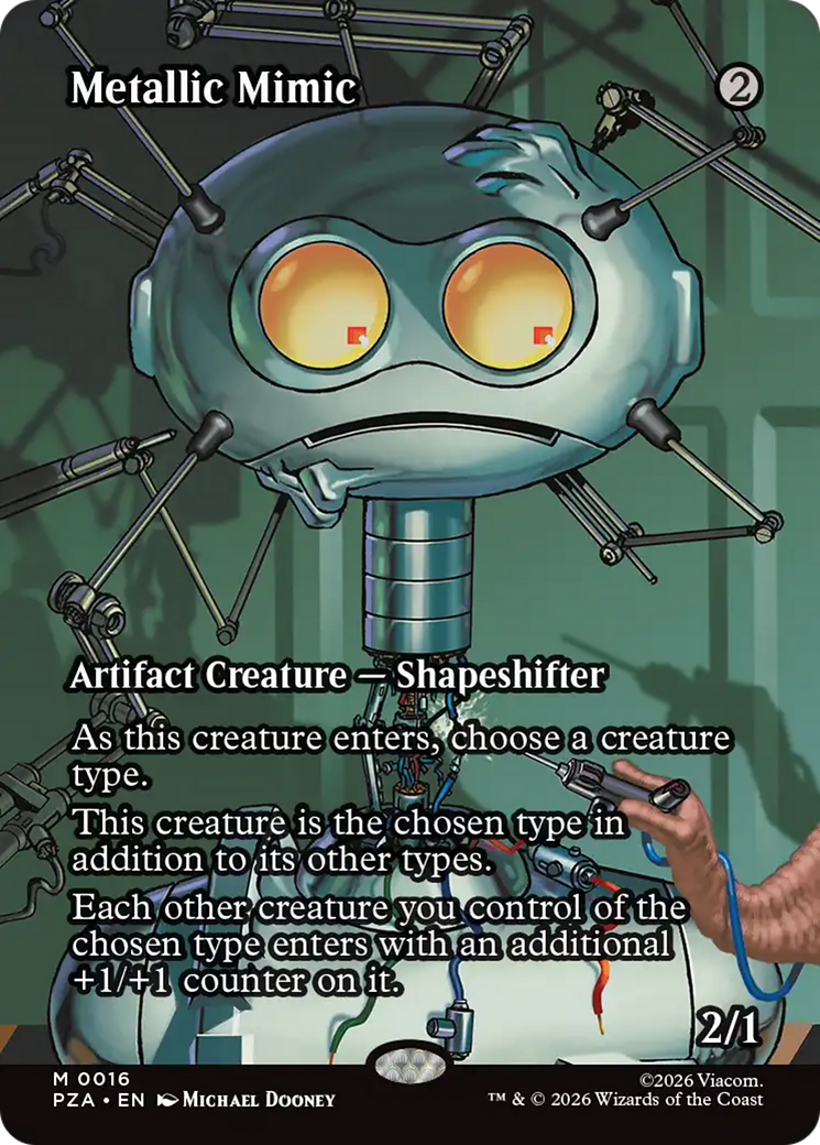 Metallic Mimic (Borderless) [Teenage Mutant Ninja Turtles Eternal-Legal] | Exor Games Dartmouth