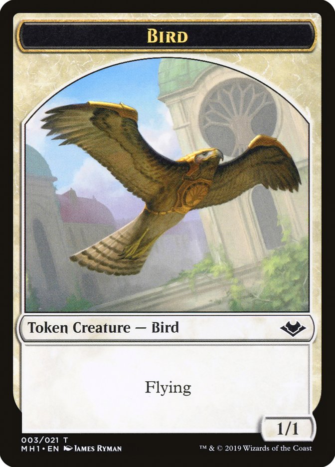 Bird (003) // Rhino (013) Double-Sided Token [Modern Horizons Tokens] | Exor Games Dartmouth