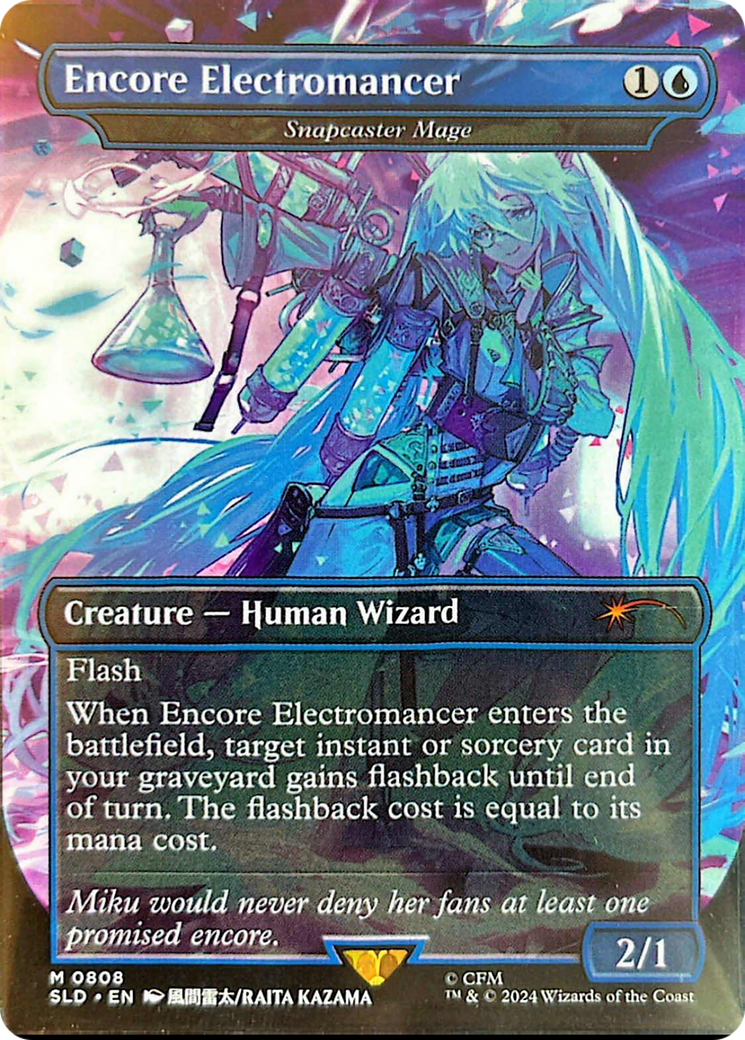 Encore Electromancer - Snapcaster Mage [Secret Lair Drop Series] | Exor Games Dartmouth