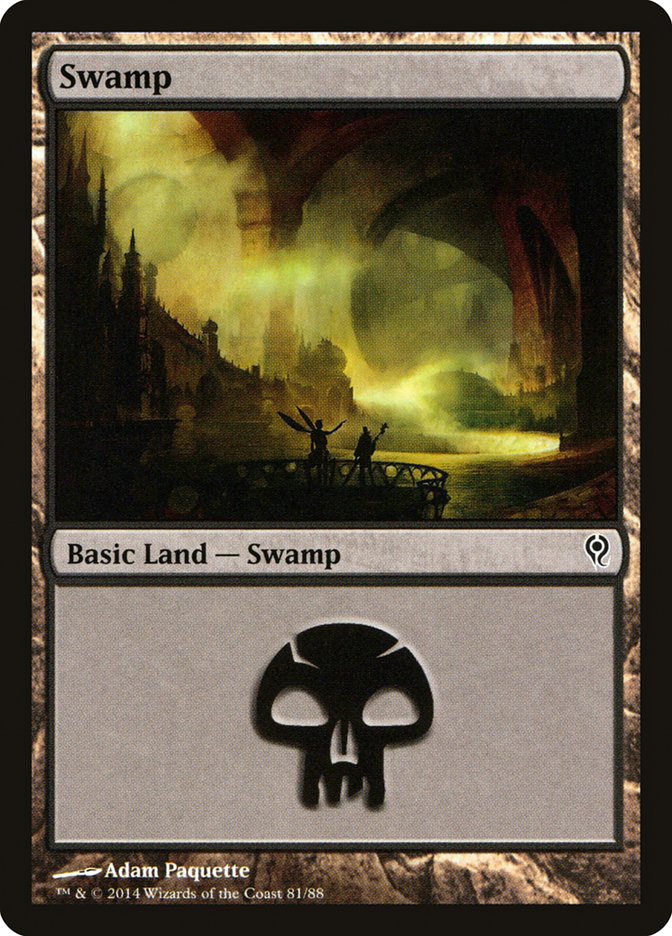 Swamp (81) [Duel Decks: Jace vs. Vraska] | Exor Games Dartmouth