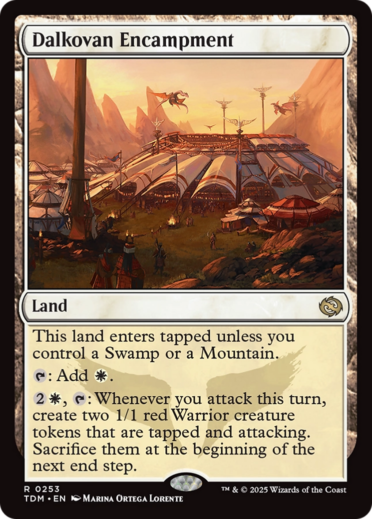 Dalkovan Encampment [Tarkir: Dragonstorm] | Exor Games Dartmouth