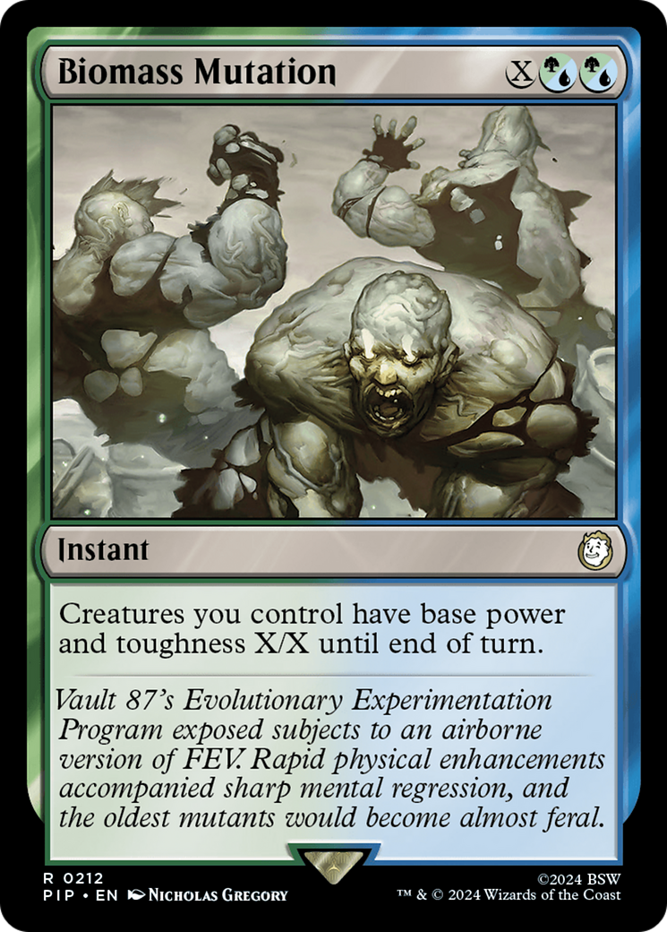 Biomass Mutation [Fallout] | Exor Games Dartmouth