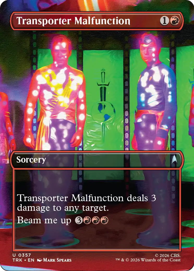 Transporter Malfunction (Borderless) [Star Trek] | Exor Games Dartmouth
