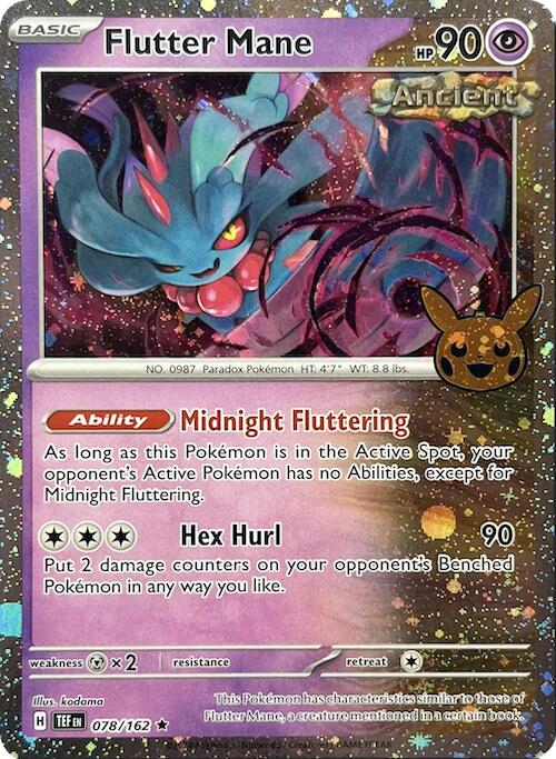 Flutter Mane (078/162) (Cosmos Holo) [Trick or Trade 2024] | Exor Games Dartmouth