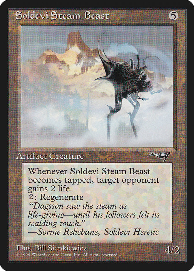 Soldevi Steam Beast (Mountain Background) [Alliances] | Exor Games Dartmouth
