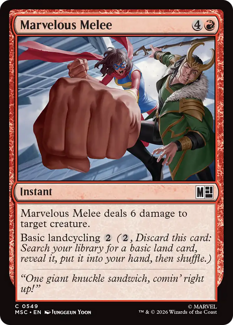 Marvelous Melee [Marvel Super Heroes Commander] | Exor Games Dartmouth