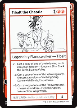 Tibalt the Chaotic (2021 Edition) [Mystery Booster Playtest Cards] | Exor Games Dartmouth