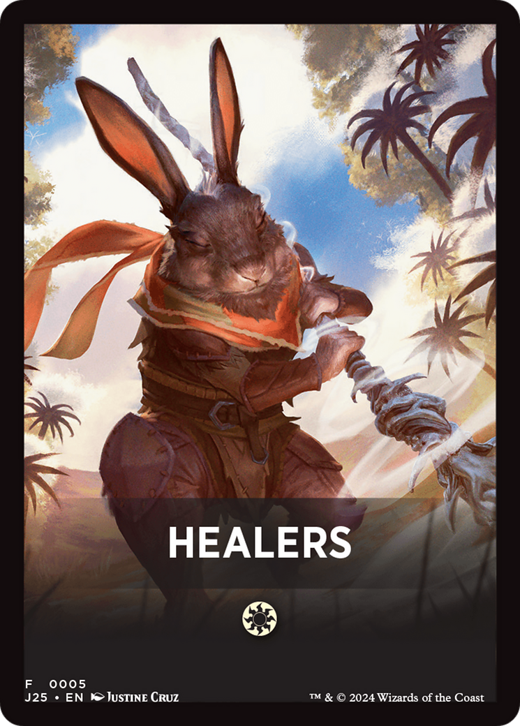 Healers Theme Card [Foundations Jumpstart Front Cards] | Exor Games Dartmouth