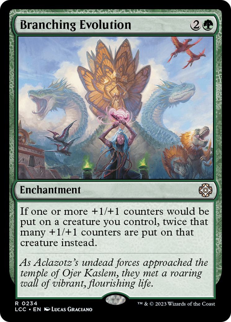 Branching Evolution [The Lost Caverns of Ixalan Commander] | Exor Games Dartmouth