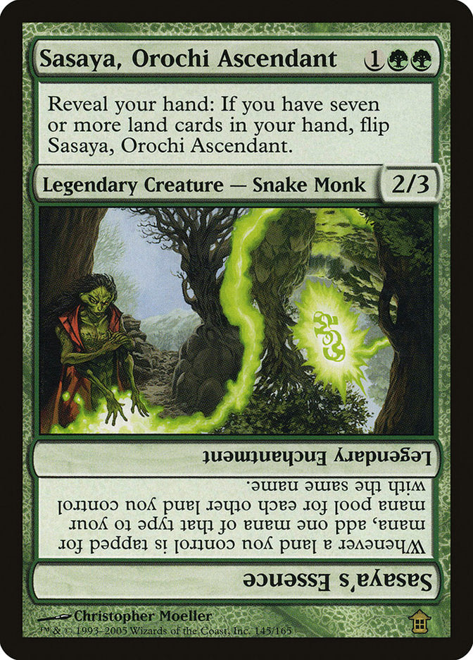 Sasaya, Orochi Ascendant // Sasaya's Essence [Saviors of Kamigawa] | Exor Games Dartmouth