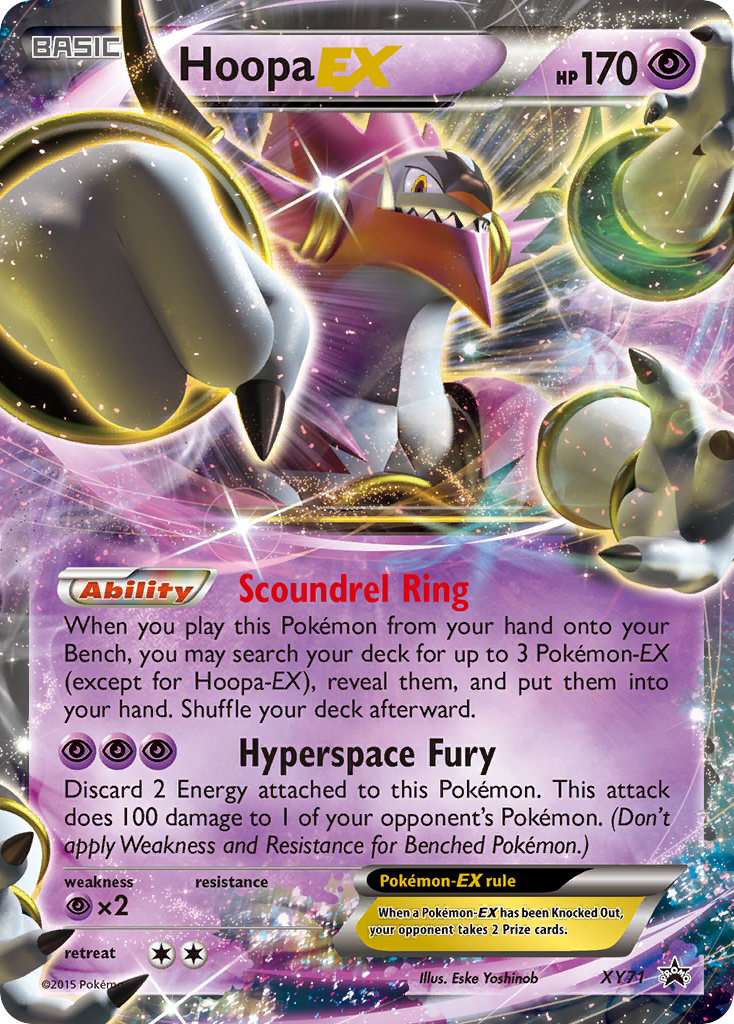 Hoopa EX (XY71) [XY: Black Star Promos] | Exor Games Dartmouth