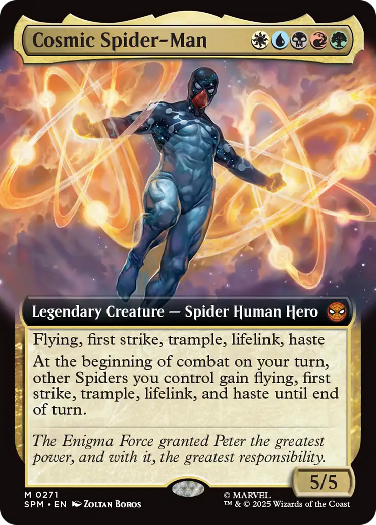 Cosmic Spider-Man (Extended Art) [Marvel's Spider-Man] | Exor Games Dartmouth